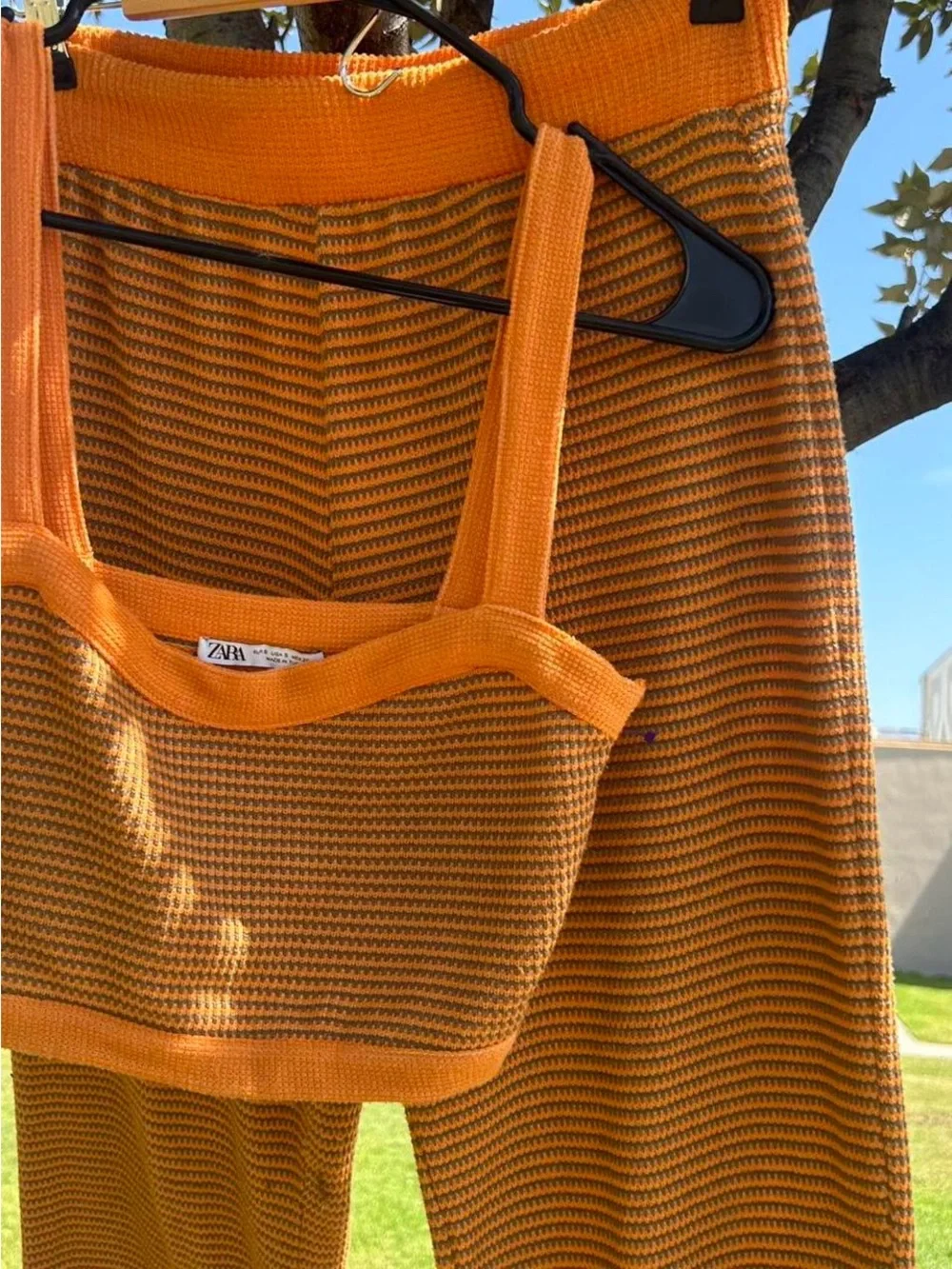 Zara knit matching set